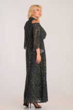 Φόρεμα μουσελίνα animal print - Image 6